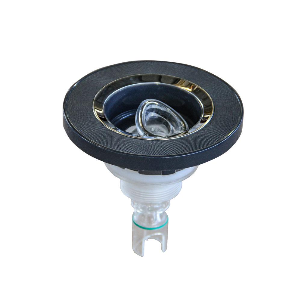 5" Diamond Jet Single Rotational Triangle Nozzle - Clear