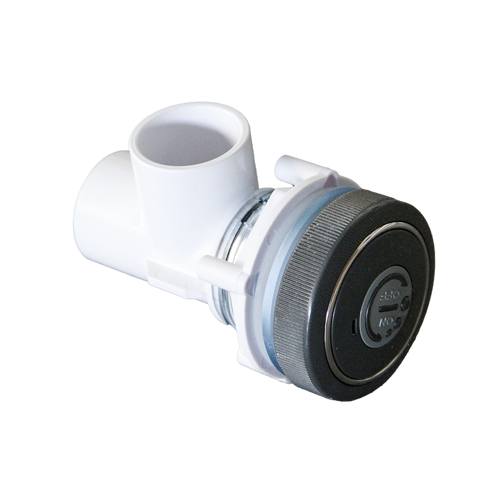 1" Diamond Graphite Grey On/Off Waterfall Controller