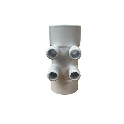 2" 4 Port 3/4 Ribbed Barb Water Manifold Socket*Socket
