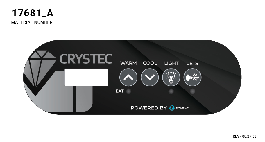Crystec TP240W Overlay