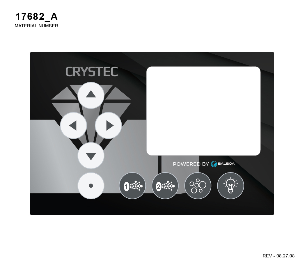 Crystec TP740T Overlay