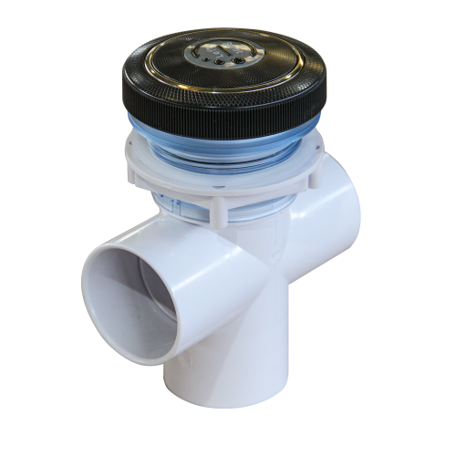 2" Diamond Graphite Grey Diverter Controller