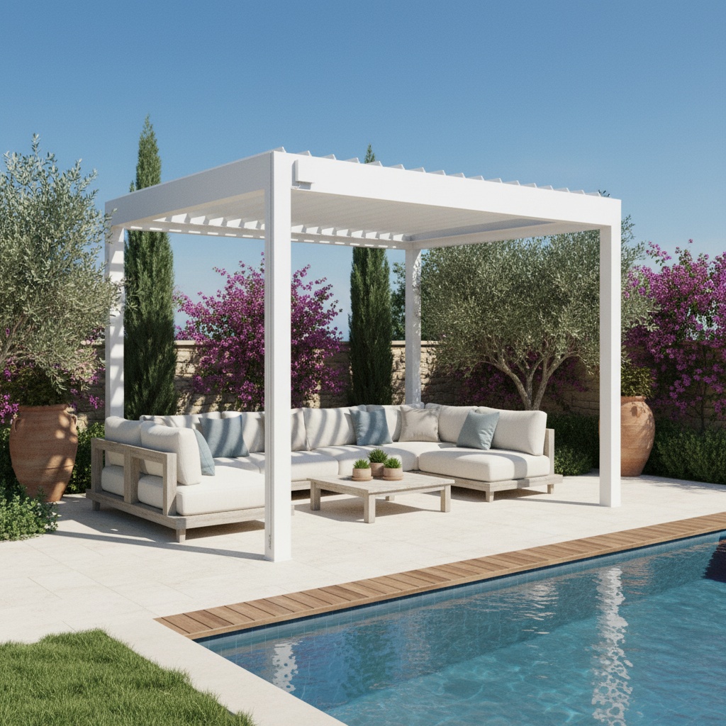 Luxury Pergola 4M x 4M Free-standing
