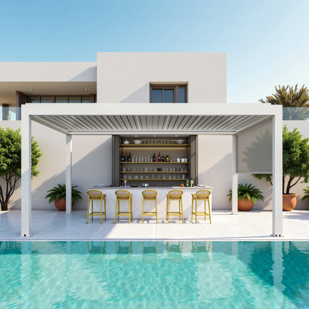 Luxury Pergola 3M x 6M Free-standing